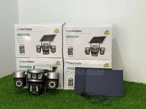 4G TRIPLE LENS AI SOLAR SMART CAMERA