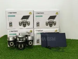 4G TRIPLE LENS AI SOLAR SMART CAMERA
