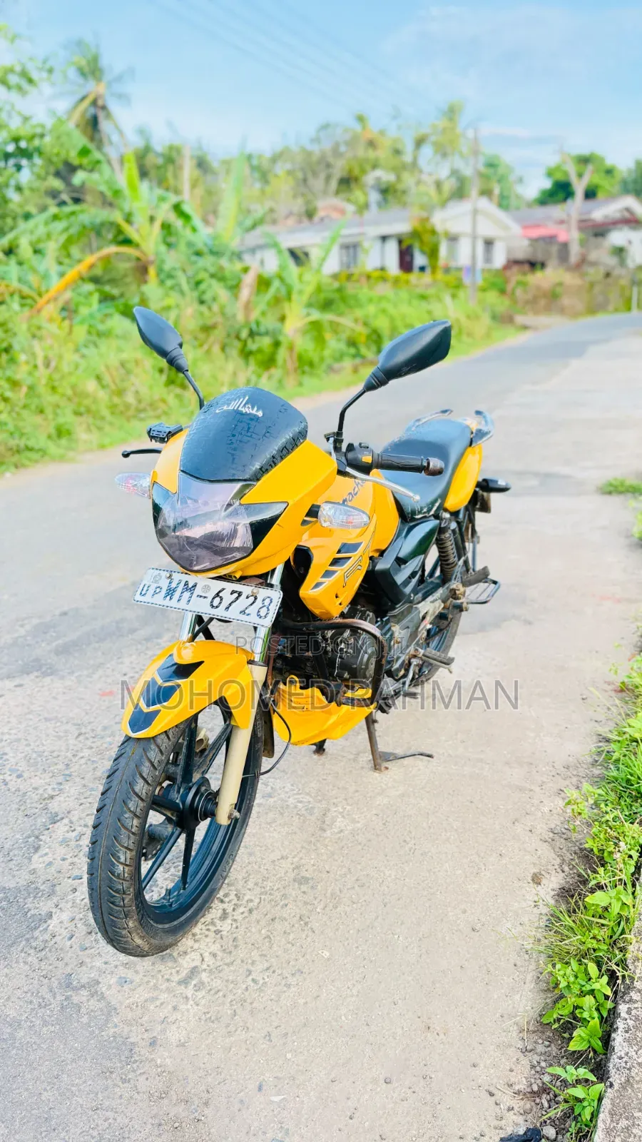 TVS Apache 180 RTR 2010 Yellow