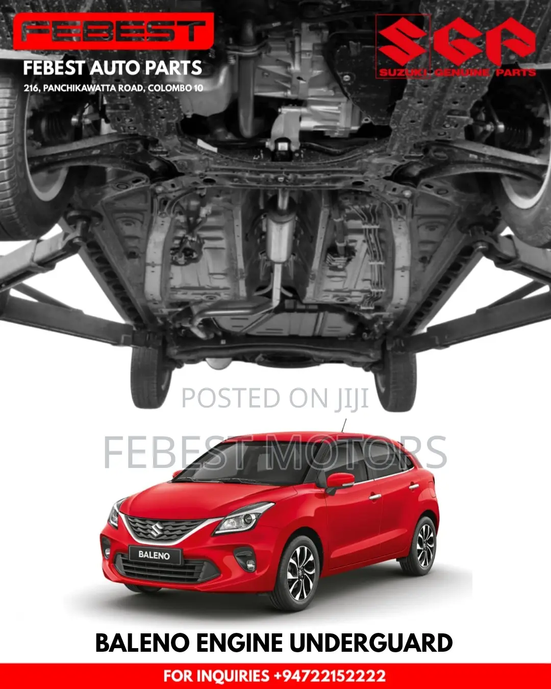 Baleno Engine Underguard