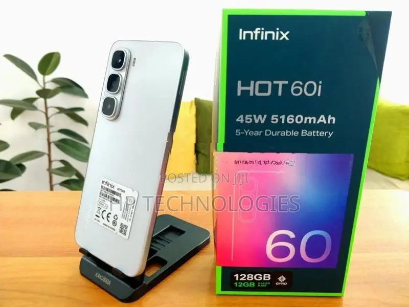Infinix Hot 60i 6GB+6GB RAM 128GB (Used)