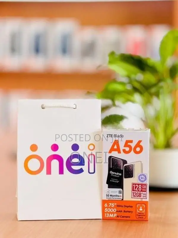 ZTE Blade A56 4GB 128GB (Brand New)