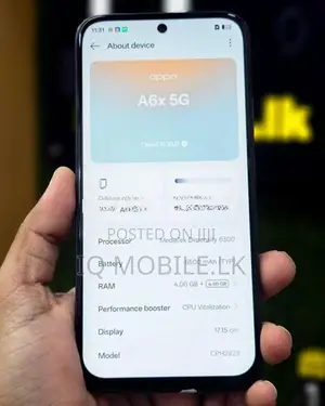 Oppo A6x 5G 12GB 128GB (Used)