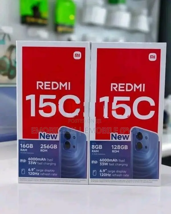 Xiaomi Redmi 15 6GB/128GB (Brand New)