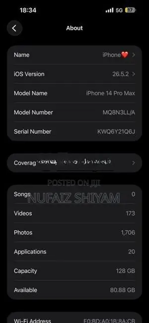 Apple iPhone 14 Pro Max (Used)