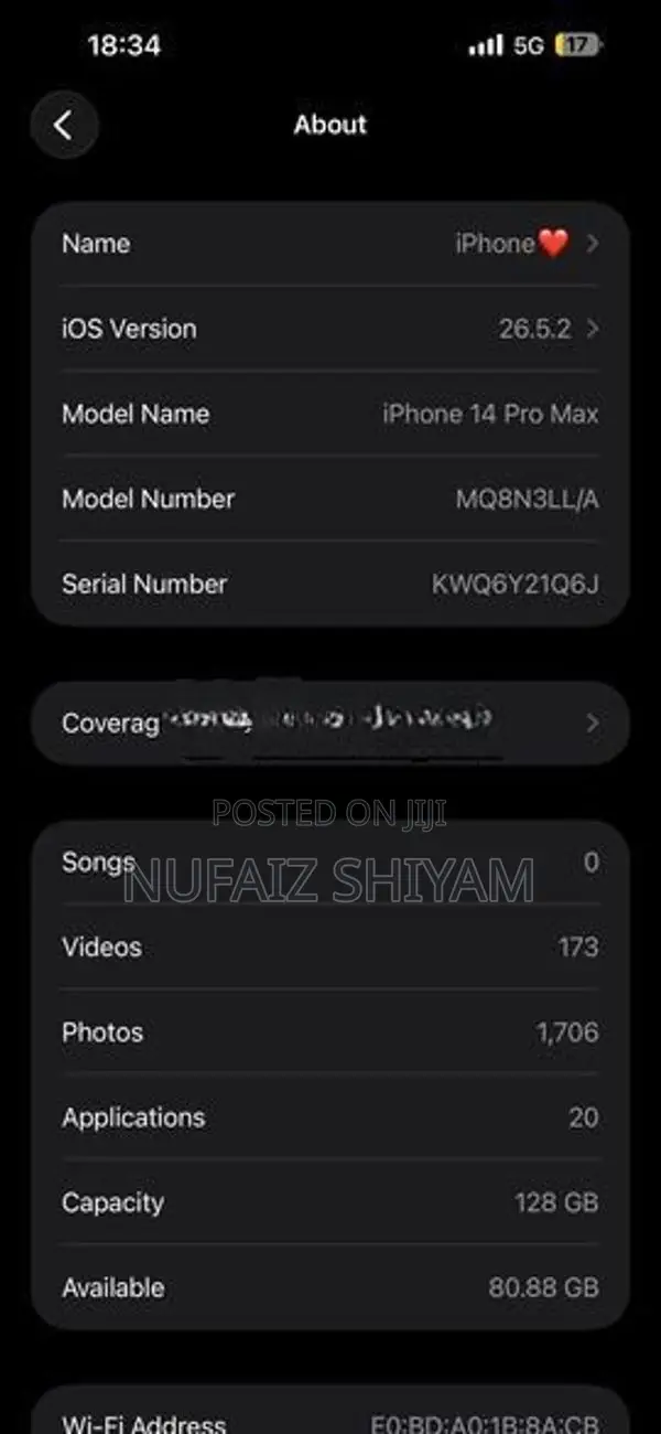 Apple iPhone 14 Pro Max (Used)