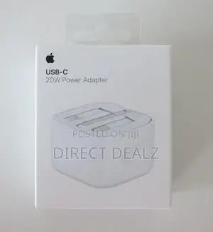 Apple 20W USB-C 3 Pin Fast Charging Power Adapter
