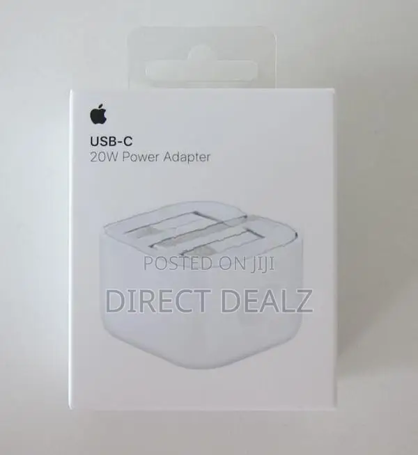 Apple 20W USB-C 3 Pin Fast Charging Power Adapter