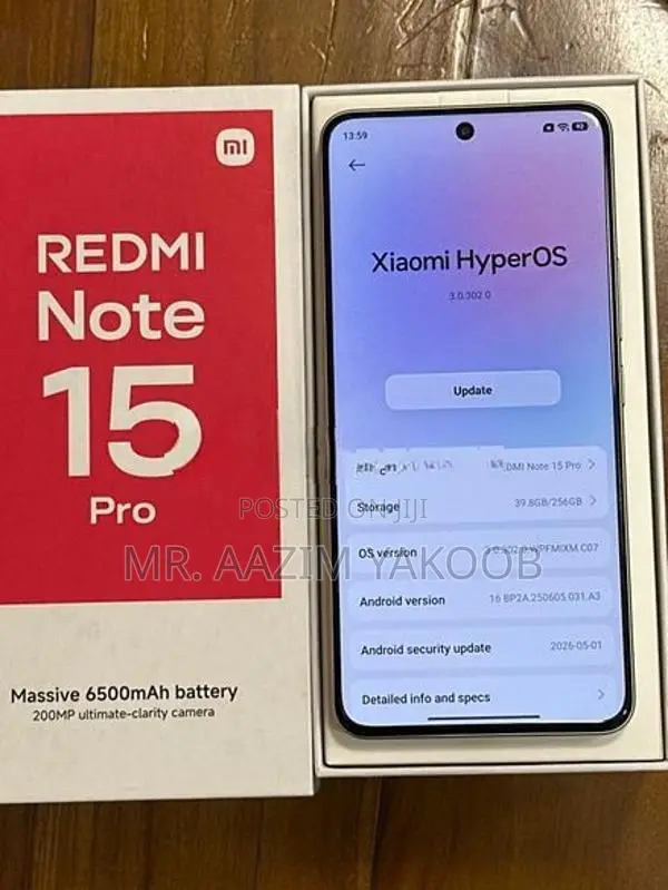 Xiaomi Redmi Note 15 Pro 256GB (Used)
