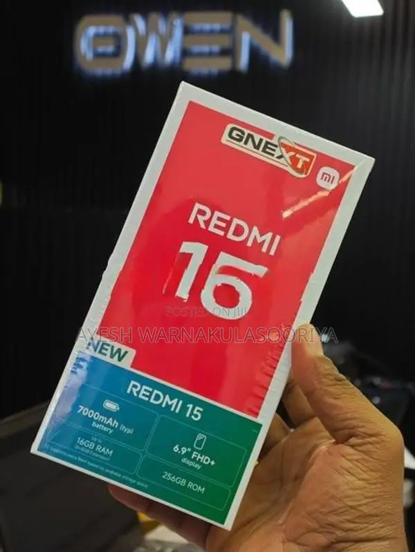 Xiaomi Redmi 15 8GB / 256GB (Brand New)