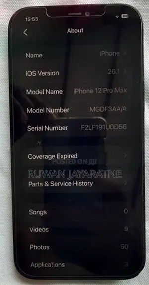 Apple iPhone 12 Pro Max (Used)