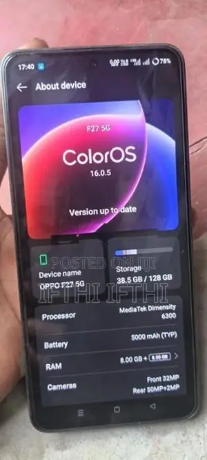 Oppo F27 5G (Used)