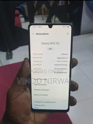 Samsung Galaxy M42 8GB 128GB (Used)