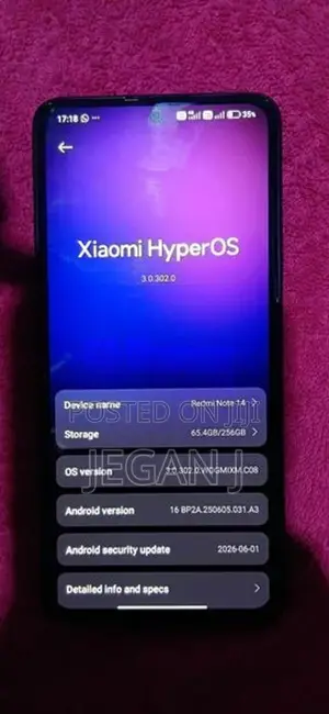Xiaomi Redmi Note 14 (Used)