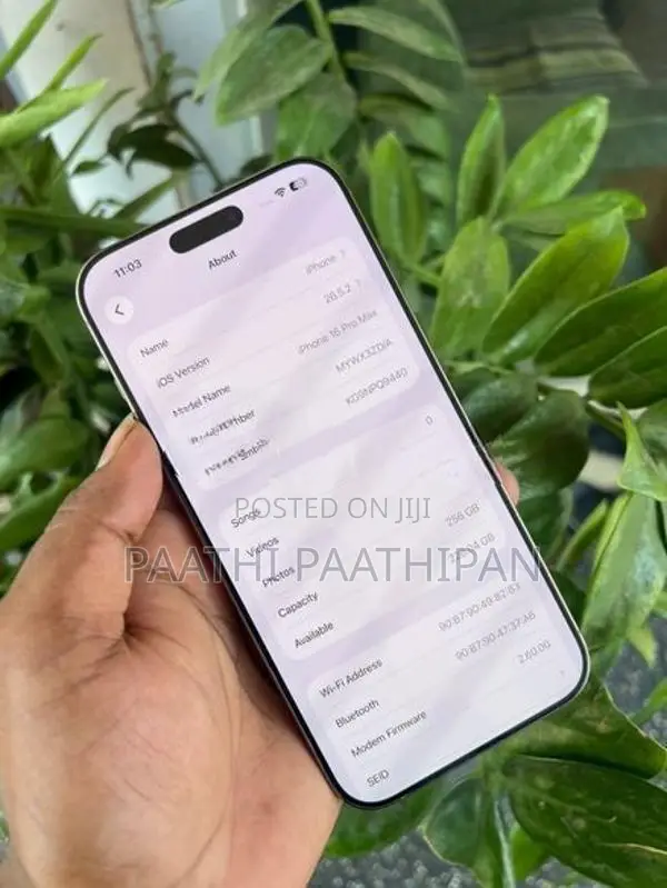 Apple iPhone 16 Pro Max I phone (Used)