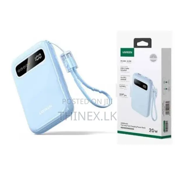 UGREEN 10000mAh 20W Two-Way Fast Charging Power Bank