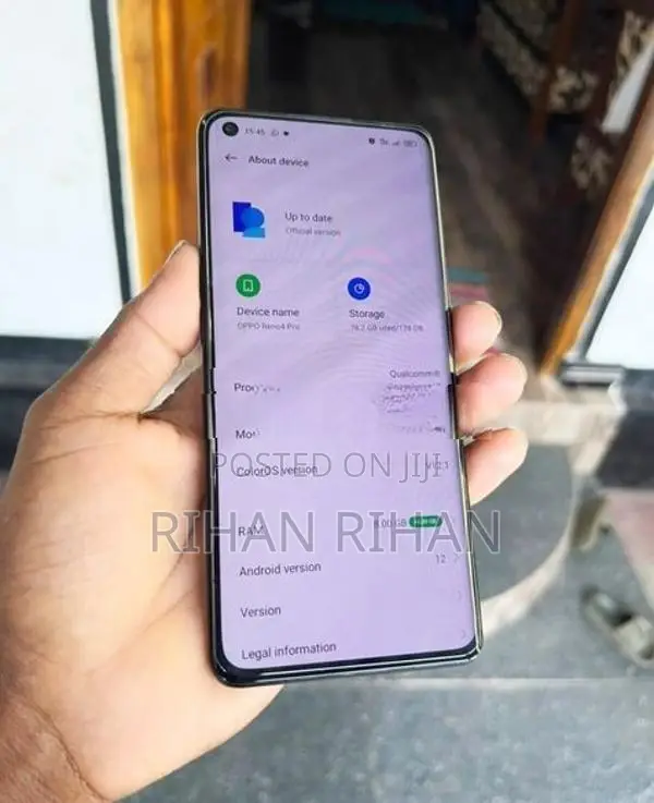 Oppo Reno 4pro (Used)