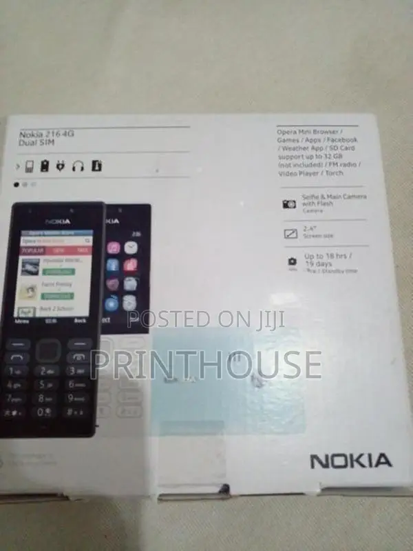 Nokia 216 nokiya phone 4g (Brand New)