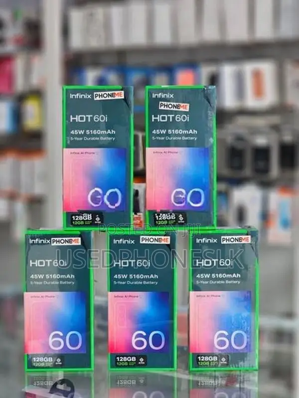 Infinix Hot 60i 128GB (Brand New)