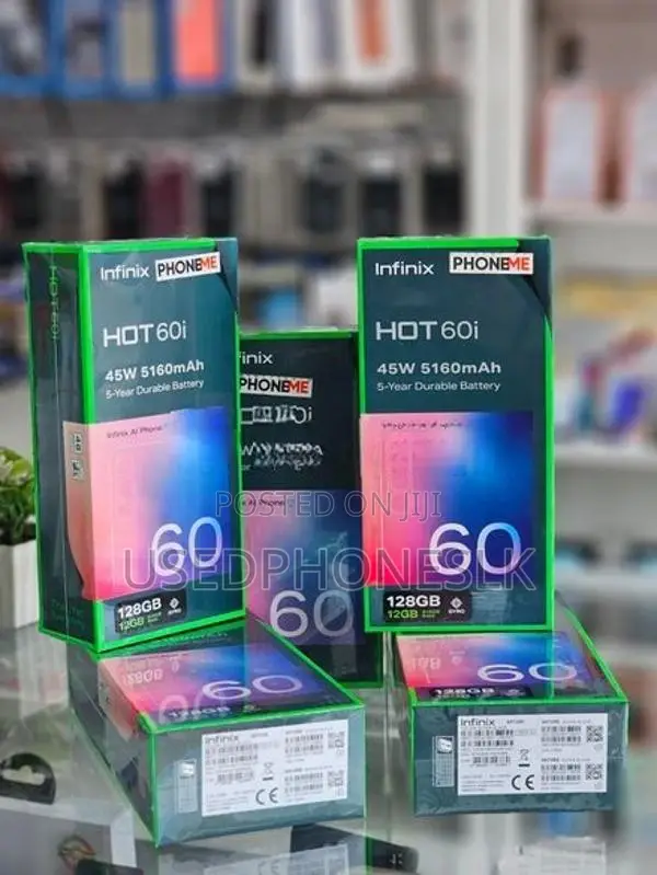 Infinix Hot 60i 128GB (Brand New)