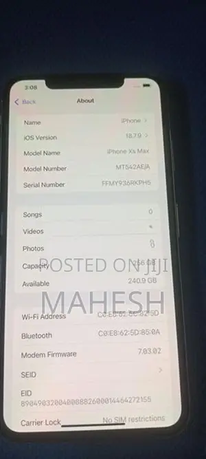 Apple iPhone XS Max 256GB, gold (Used)