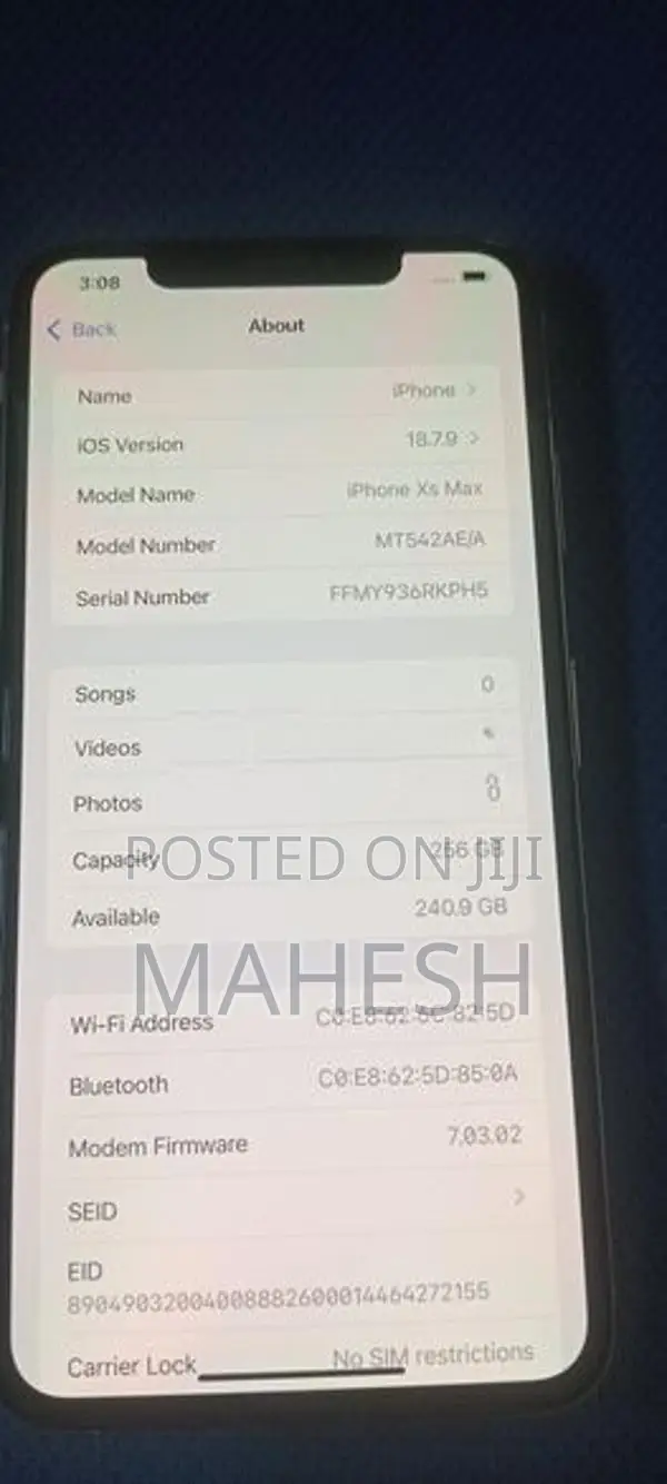 Apple iPhone XS Max 256GB, gold (Used)