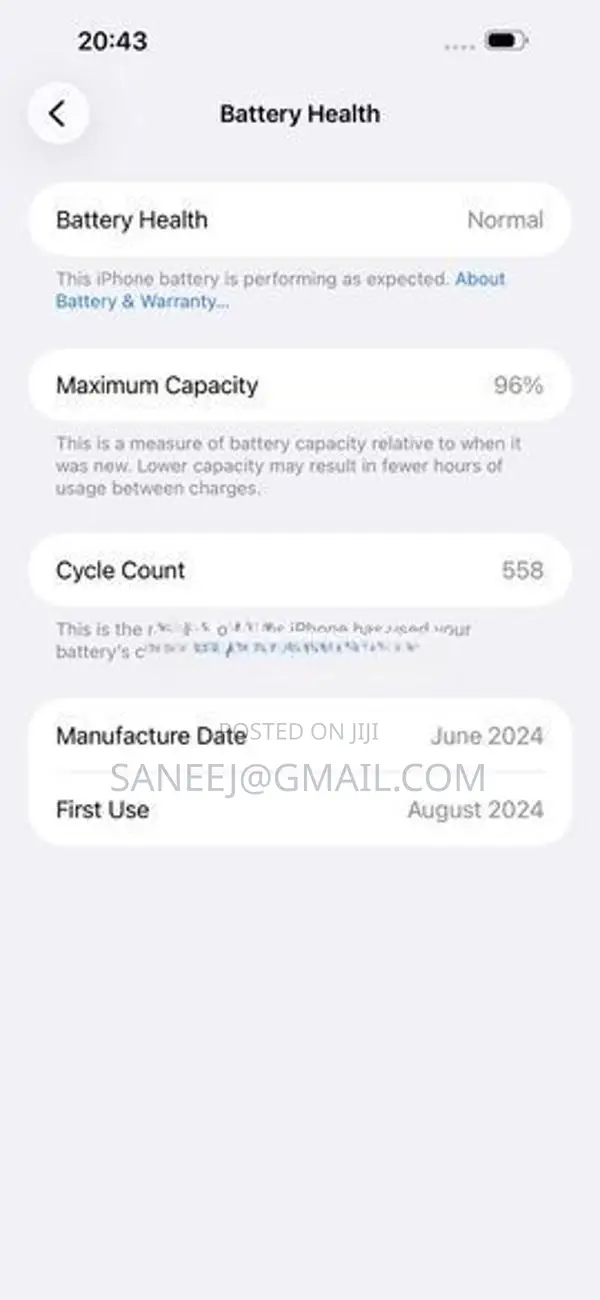 Apple iPhone 15 Pro Max (Used)