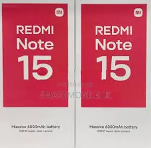 Xiaomi Redmi Note 15 8GB/256GB (Brand New)