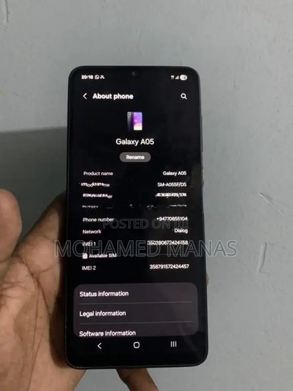 Samsung Galaxy A05 (Used)
