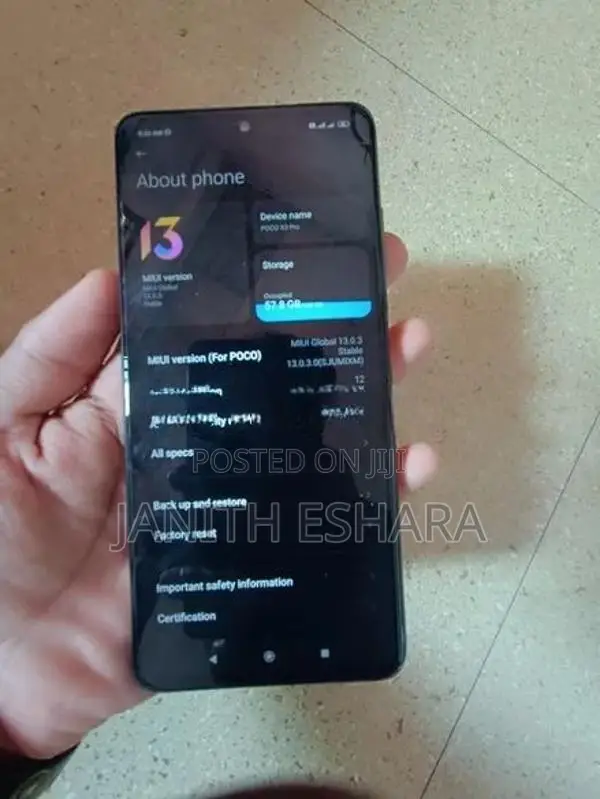 Xiaomi Poco X3 Pro (Used)