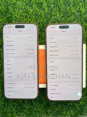 Apple iPhone 17 Pro Max I phone (Used)