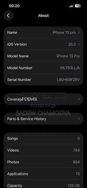 Apple iPhone 13 Pro (Used)