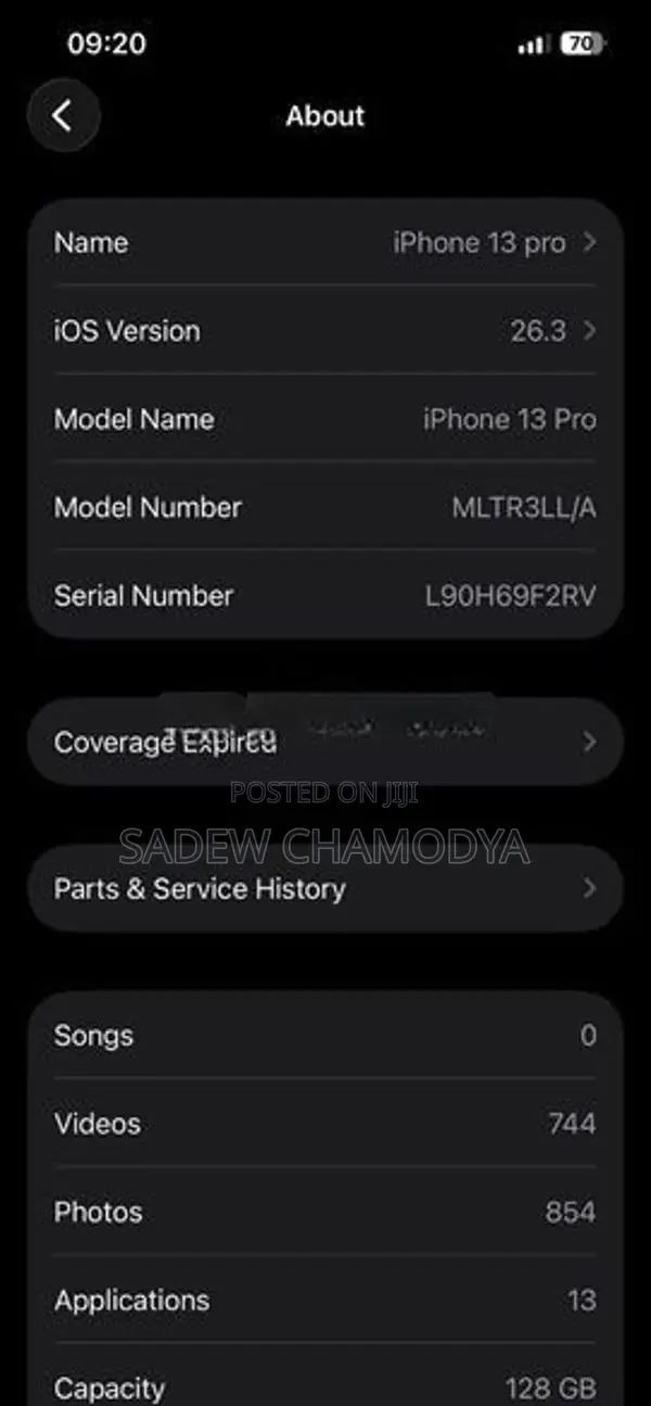 Apple iPhone 13 Pro (Used)