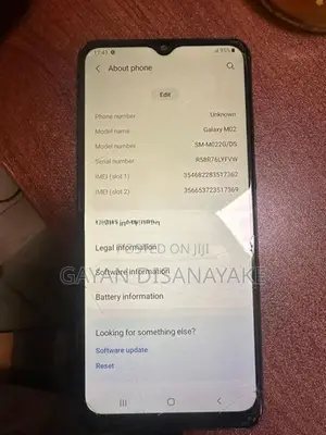 Samsung Galaxy M02 (Used)