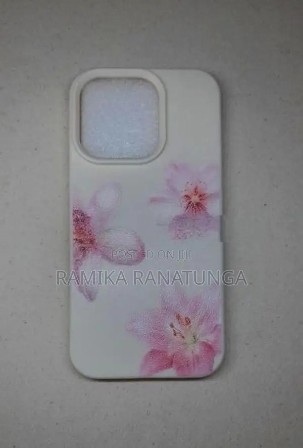 Pink Floral iPhone 12 Case