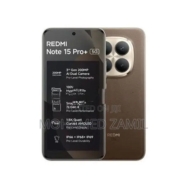 Xiaomi Redmi Note 15 Pro+ 5G 256GB (Brand New)