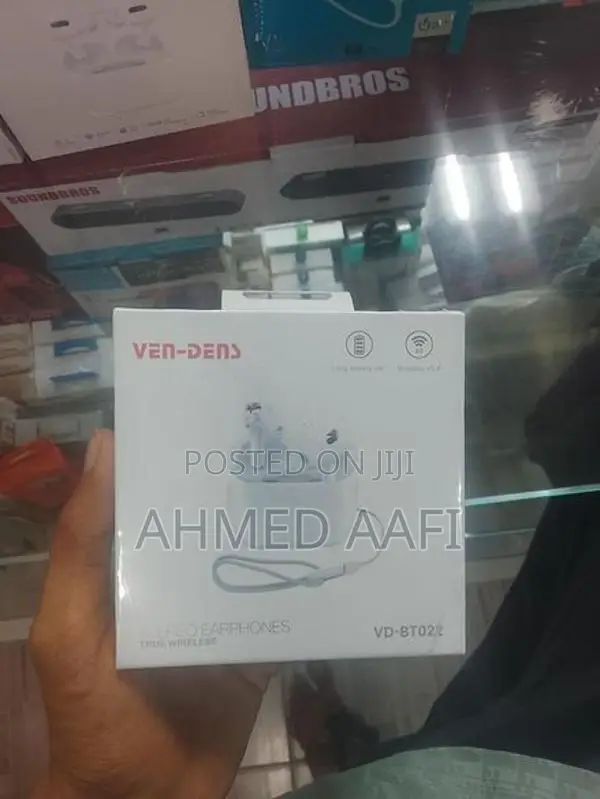 VEN-DENS VD-BT022 Wireless Earphones – True Stereo Brand New