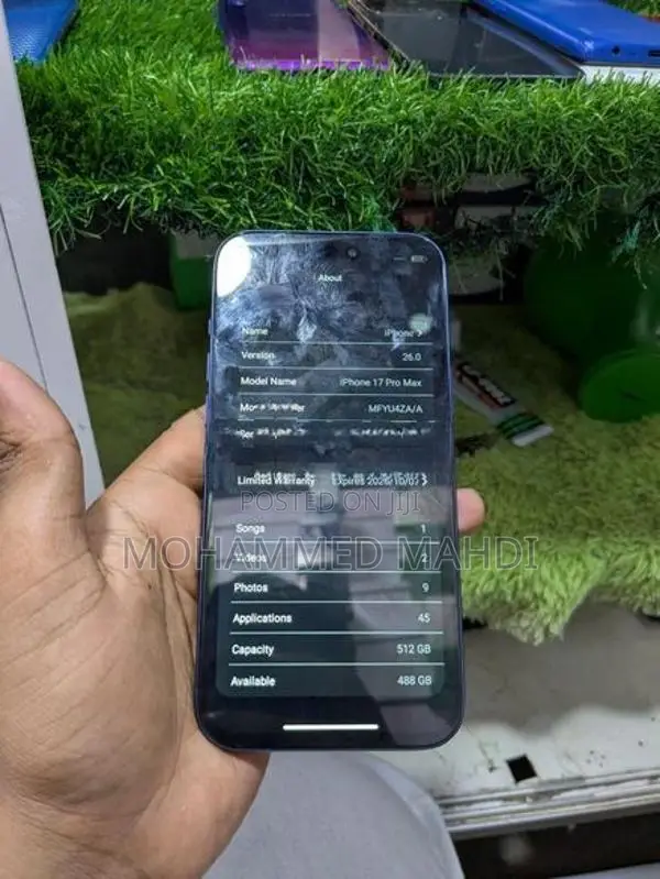 Apple iPhone 17 Pro Max (Used)