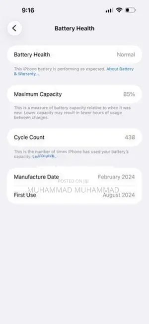 Apple iPhone 15 Pro Max msx (Used)