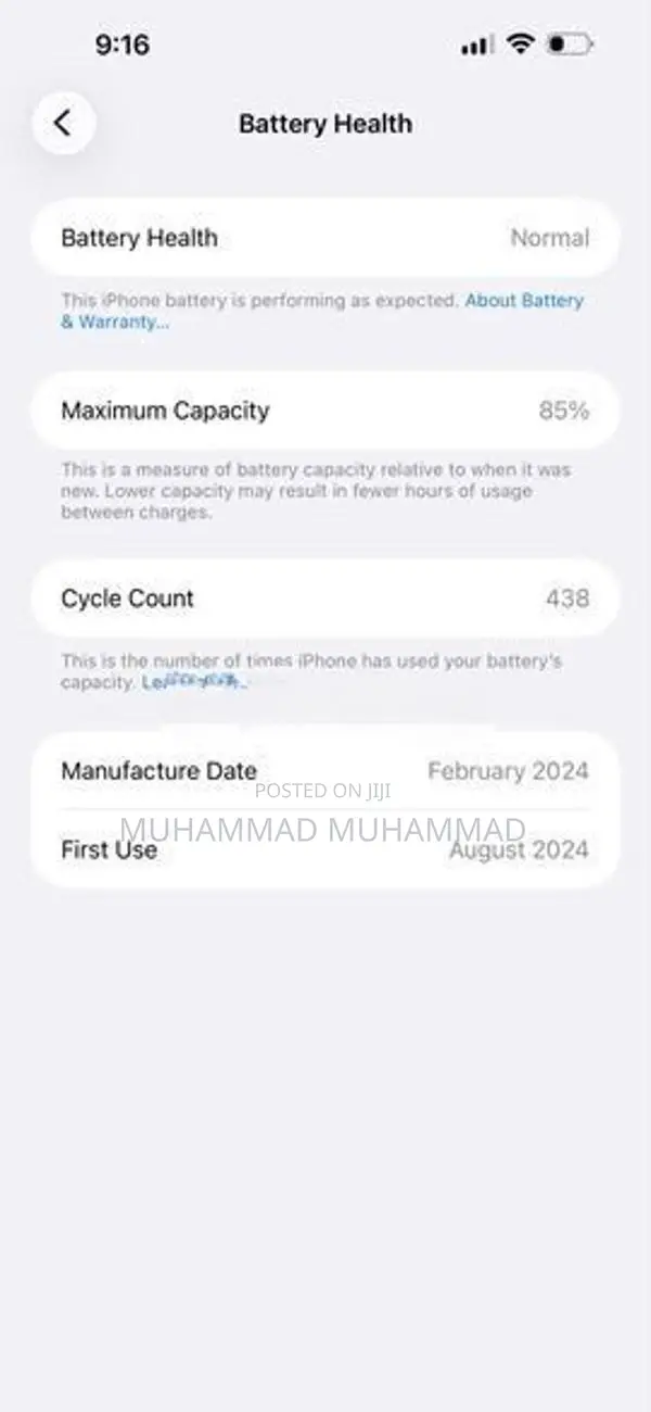 Apple iPhone 15 Pro Max msx (Used)