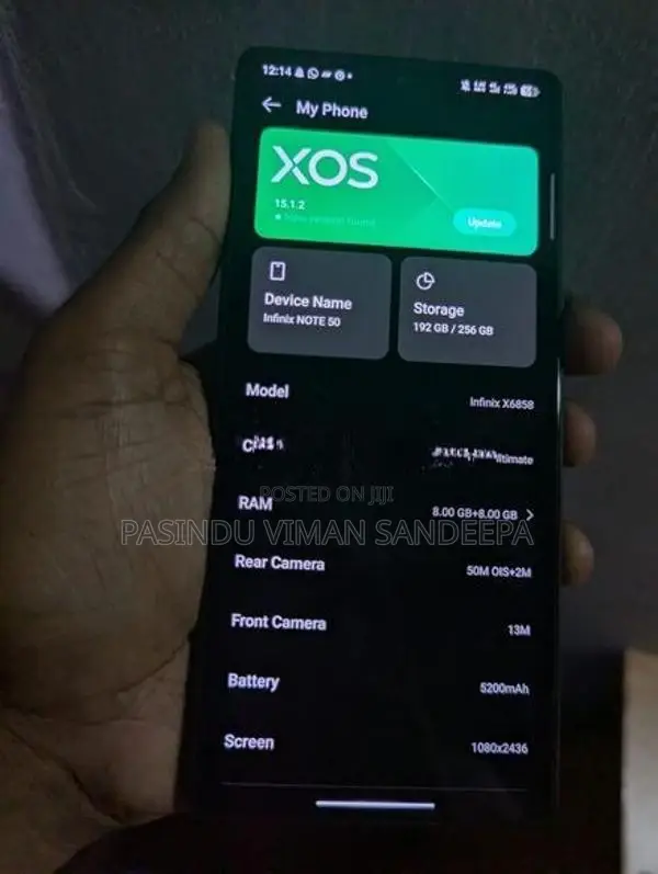 Infinix Note 50 (Used)