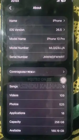 Apple iPhone 13 Pro (Used)