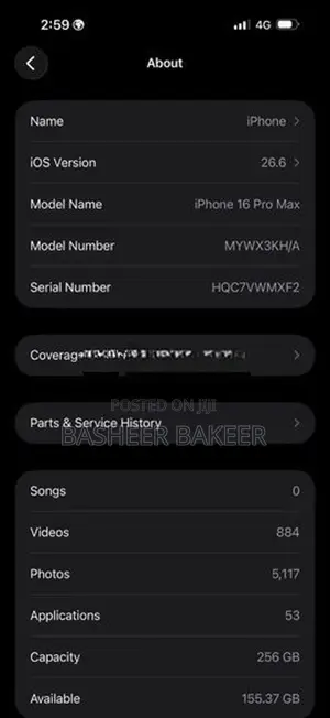 Apple iPhone 16 Pro Max (Used)