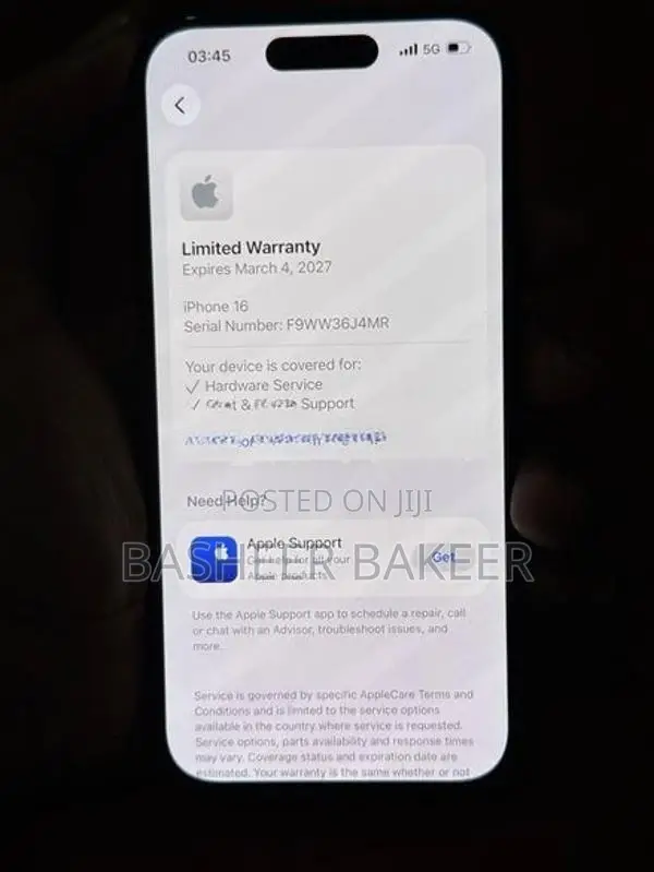 Apple iPhone 16 (Used)