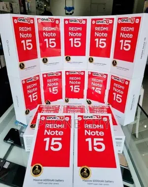 Xiaomi Redmi Note 15 128GB 6GB RAM (Brand New)