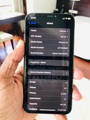 Apple iPhone XS 64GB (Used)