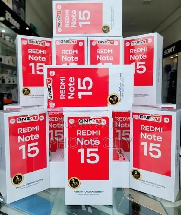 Xiaomi Redmi Note 15 128GB 6GB RAM (Brand New)