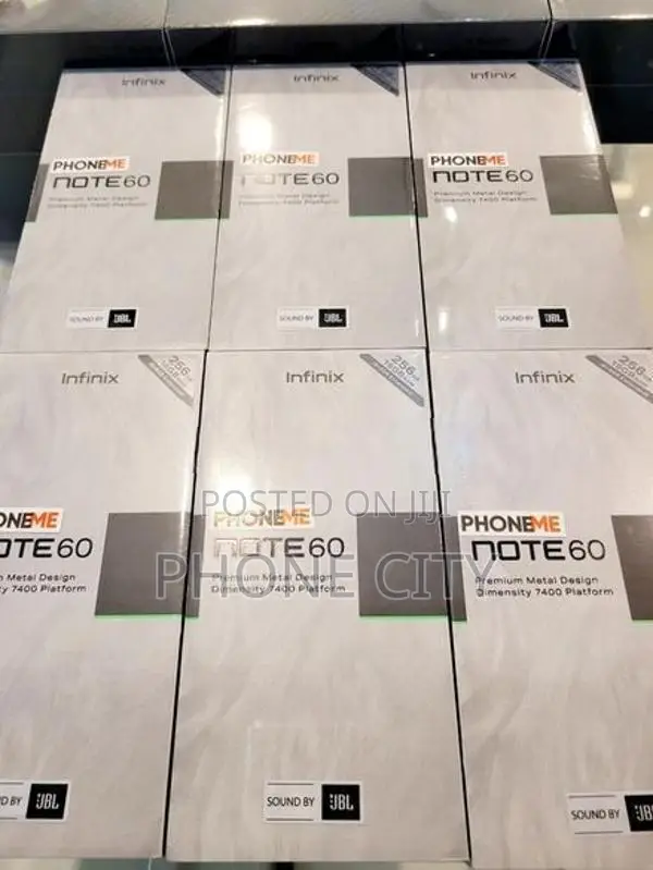 Infinix Note 60 256GB RAM (Brand New)