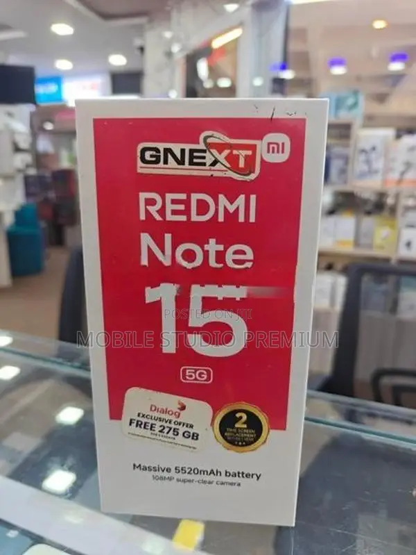 Xiaomi Redmi Note 15 Network 5G (Brand New)