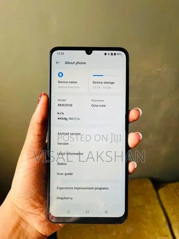 Realme Note 60 x (Used)